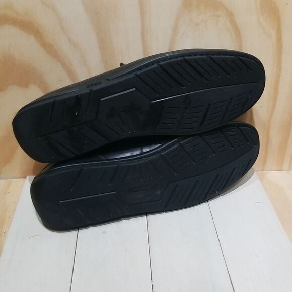 ECCO 'Classic Moc 2.0' MenBlack Leather Loafers EUR 47 | US 13 - Picture 8 of 8